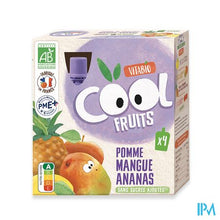 Afbeelding in Gallery-weergave laden, Vitabio Cool Fruits Appel&amp;mango&amp;ananas 4x90g
