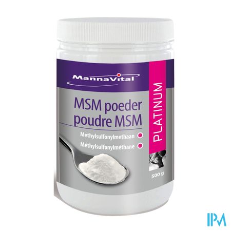 Msm Poeder Platinum 500 Gr