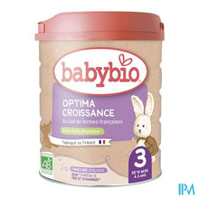 Load image into Gallery viewer, Babybio Optima 3 Peutermelk 800g

