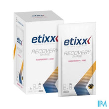 Load image into Gallery viewer, Etixx Recovery Shake Raspberry-kiwi Pdr 8x50g
