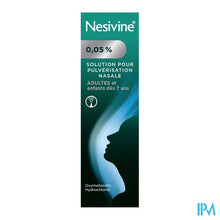 Afbeelding in Gallery-weergave laden, Nesivine 0,05% Classic Neusspray 10ml
