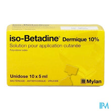 Afbeelding in Gallery-weergave laden, Iso Betadine Derm 10% Unidose Fl 10x5ml
