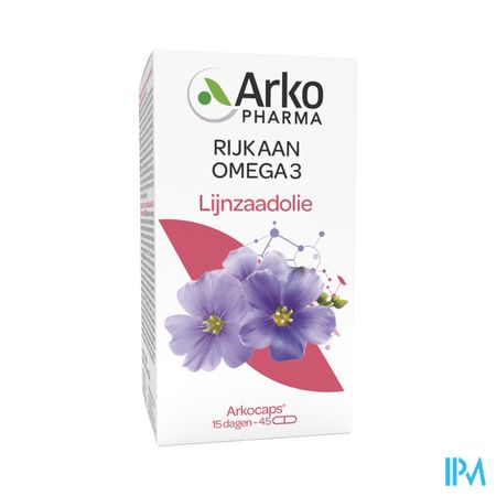 Arkocaps Lijnzaadolie 60