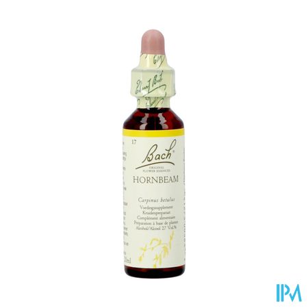 Bach Flower Remedie 17 Hornbeam 20ml