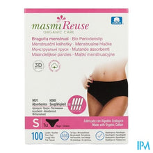Afbeelding in Gallery-weergave laden, Masmi Culotte Menstruelle Lavable l Coton Bio
