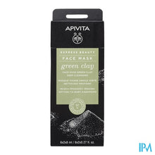 Charger l'image dans la galerie, Apivita Express Beauty Masker Groene Klei
