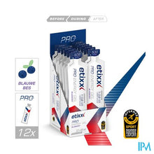 Afbeelding in Gallery-weergave laden, Etixx Double Carb Energy Gel Prol.blueberry12x60ml
