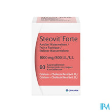 Charger l'image dans la galerie, Steovit Forte Aardb.waterm.1000mg/800 Kauwtabl 60
