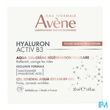 Afbeelding in Gallery-weergave laden, Avene Hyaluron Activ B3 Aqua Gel-cr Celvern. 50ml
