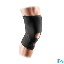 Load image into Gallery viewer, Mcdavid Knee Supp.open Patella Black/scarl. Xl 402
