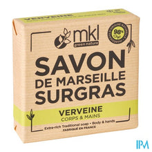 Afbeelding in Gallery-weergave laden, Mkl Overvet Marseille Zeep Verbena 100g
