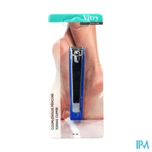 Afbeelding in Gallery-weergave laden, Nagelknipper Pedicure Met Opvangbakje Blauw (azie)
