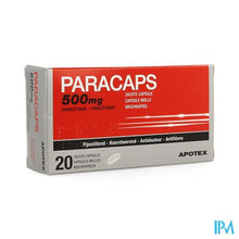 Load image into Gallery viewer, Paracaps 500mg Zachte Caps 20 X 500mg
