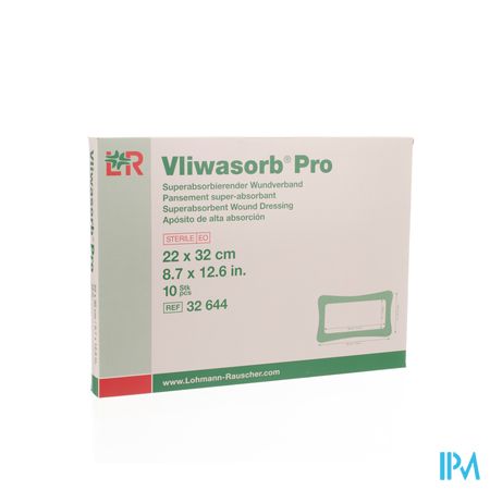 Vliwasorb Pro Verband 22x32cm 10 32644