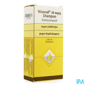 Nizoral Impexeco 20mg/g Shampoo 120ml Pip