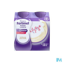 Afbeelding in Gallery-weergave laden, Fortimel Protein 2.4kcal Vanille 4x200ml
