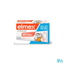Charger l'image dans la galerie, Elmex Tandpasta Kind 2-6 Jaar 2x50ml
