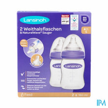 Load image into Gallery viewer, Lansinoh Zuigfle Pp Natural Wave 2x160ml
