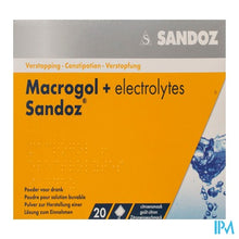 Charger l'image dans la galerie, Macrogol + Elektr Sandoz Pdr Ciroensmaak 20x13,7g
