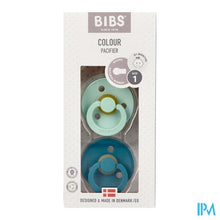 Afbeelding in Gallery-weergave laden, Bibs 1 Fopspeen Duo Mint/forest Lake 2
