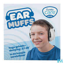 Load image into Gallery viewer, Eureka Care Gehoorbescherm. Koptelefoon 3-12j Wit
