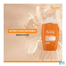 Afbeelding in Gallery-weergave laden, Avene Zon Spf50 Ultra Fluid Invisible 50ml
