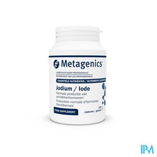 Afbeelding in Gallery-weergave laden, Jodium Caps 120 25670 Metagenics
