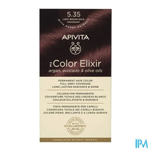 Afbeelding in Gallery-weergave laden, Apivita My Color 5.35 Light Brown Gold Mahogany 2
