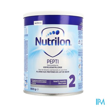 Nutrilon Pepti 2 Zuigel.melk Pdr 800g Cfr4238671