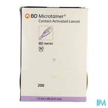 Charger l'image dans la galerie, Bd Microtainer Contact Activated Lancet 200 366592
