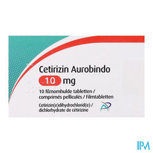 Afbeelding in Gallery-weergave laden, Cetirizin Aurobindo 10mg Filmomh Tabl 10
