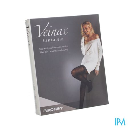 Veinax Panty Grote Diamant 2 Lang Zwart Maat 3