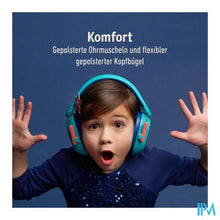 Load image into Gallery viewer, 3m Kids Plus Gehoorbesch. Oorkap Kind Groenblauw
