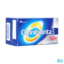 Charger l'image dans la galerie, Omnibionta3 50+ Multivitamines voor Vitaliteit  met Ginseng (90 tabletten)
