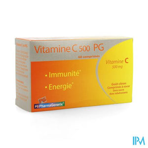 Vitamine C 500 Pg Pharmagenerix Comp 60