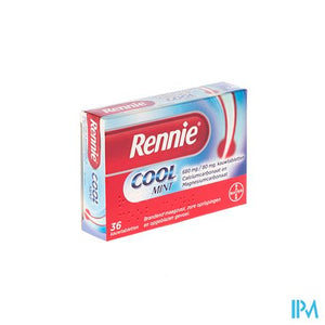 Rennie Cool Mint Kauwtabletten 36
