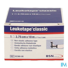 Load image into Gallery viewer, Leukotape Classic Zwart 3,75cmx10m 1 238000
