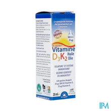 Afbeelding in Gallery-weergave laden, Vitamine D3 K2 Fl 20ml
