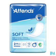 Load image into Gallery viewer, Attends Soft 2 Normal Inleg Anatom. 1x12
