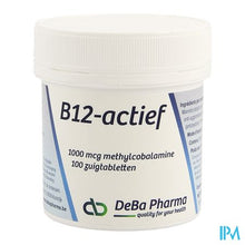 Afbeelding in Gallery-weergave laden, Vitamine B12 1000mcg Methylcobalamine Zuigtabl 100
