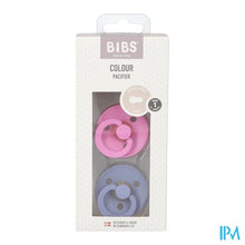 Charger l'image dans la galerie, Bibs 1 Fopspeen Duo Bubblegum/peri
