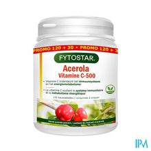 Afbeelding in Gallery-weergave laden, Acerola 500 Tabl 120+30 Gratis
