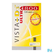 Charger l'image dans la galerie, Vista D3 800 Ultra Smelttabletten 120
