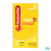 Afbeelding in Gallery-weergave laden, Redoxvita 500mg Sinaas Zuigtabl 60
