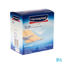 Afbeelding in Gallery-weergave laden, Hansaplast Soft Pleister Individ. 5mx6cm 1 234200
