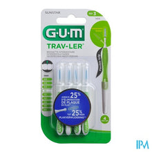 Load image into Gallery viewer, Gum Proxabrush Travel Tap Ufine 4 1414

