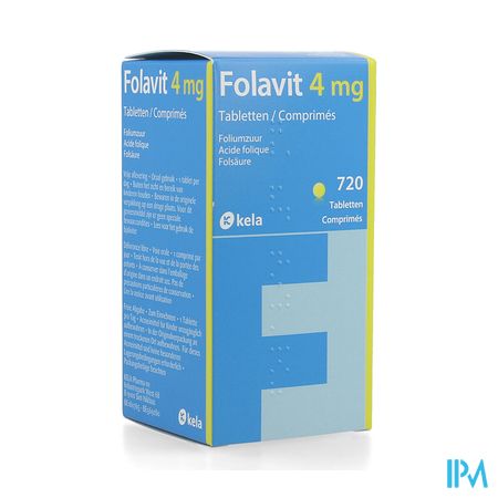 Folavit 4mg Comp 720 X 4mg