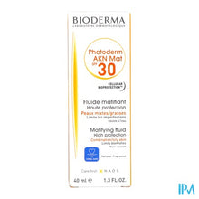 Afbeelding in Gallery-weergave laden, Bioderma Photoderm Akn Mat Spf30 Tube Canule 40ml
