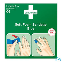 Charger l'image dans la galerie, Cederroth Soft Foam Blauw 3cmx4,5m 51011022
