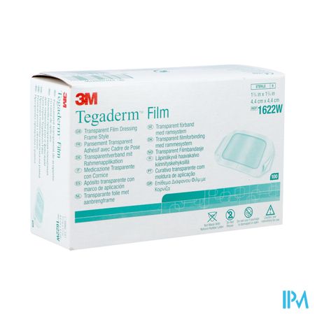 Tegaderm 3m Transp 4x 4cm 100 1622w